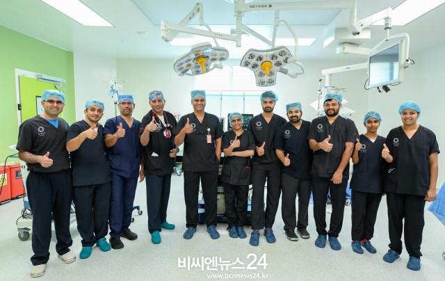 아랍에미리트 부르질 메디컬 시티, 첫 신장 이식 성공.