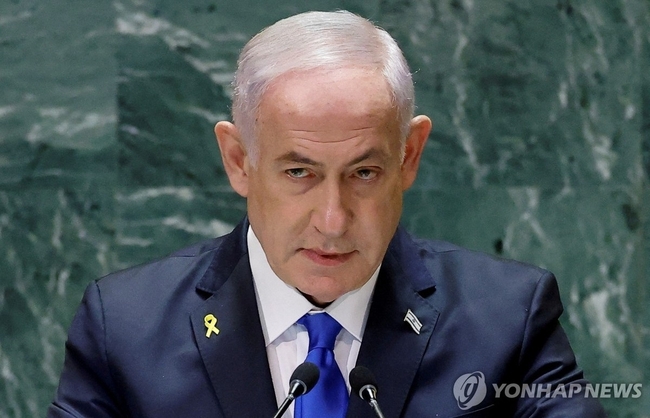 네타냐후 "대응은 권리이자 의무" 대이란 보복방침 재확인 【로이터 연합뉴스 자료사진】