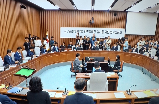 김민석 새 정부 총리 인사청문회 2025.6.25
