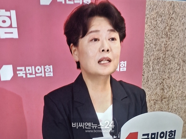 윤희숙 국민의 힘 혁신위원장.